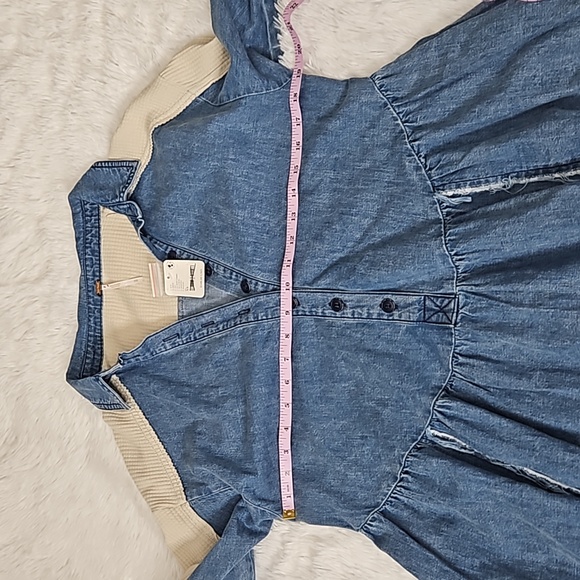 Free People Kenny Denim Mini Go West Combo - Picture 9 of 13